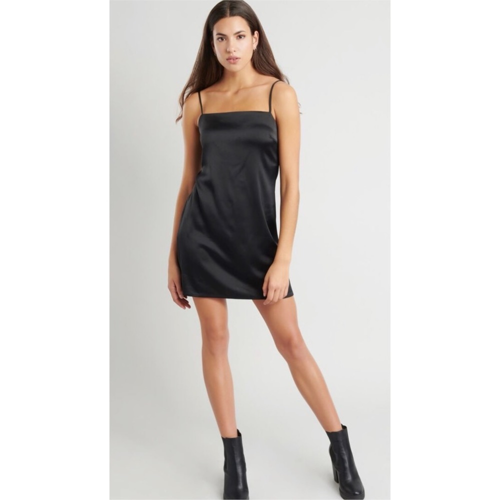 Garage Satin Slip Dress